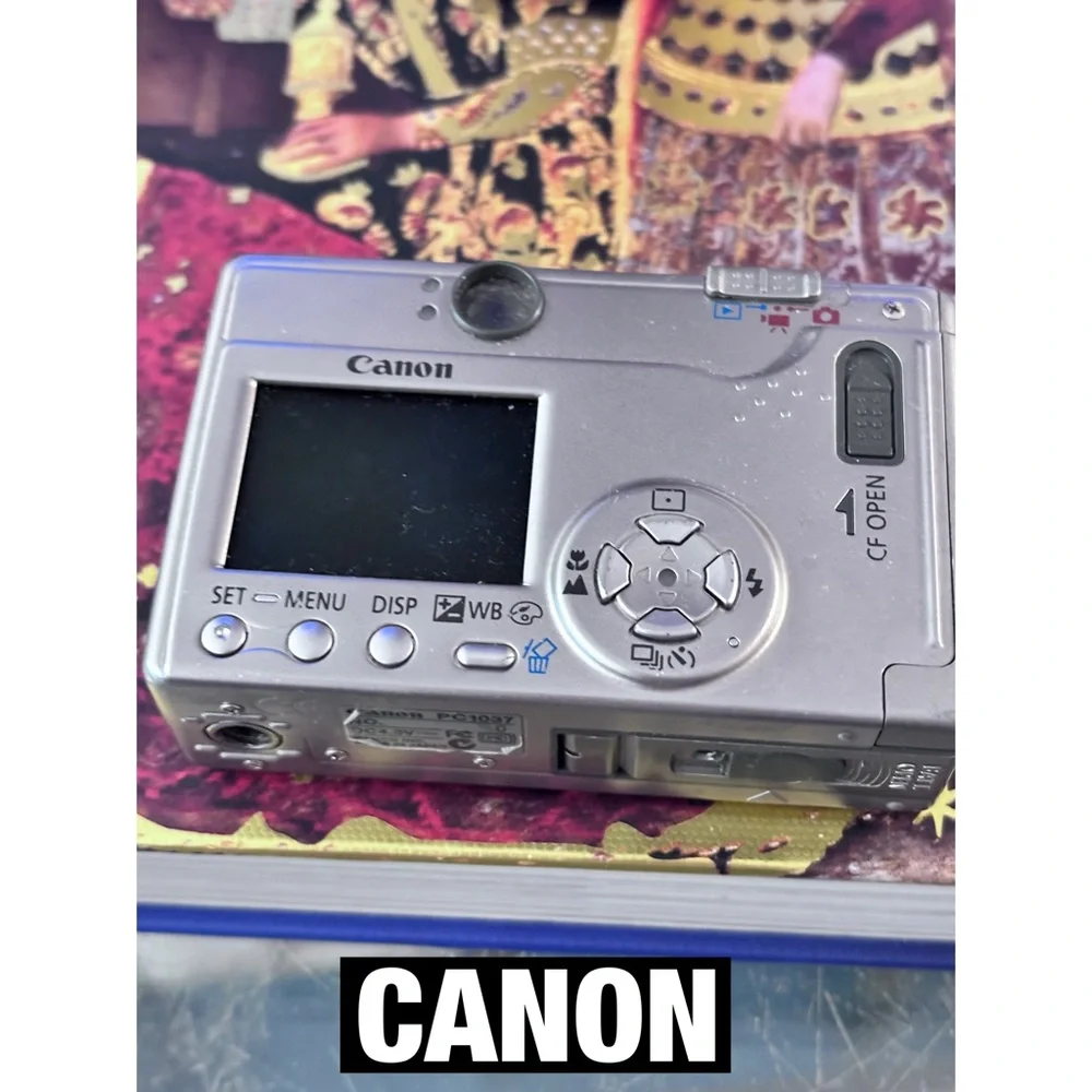 Canon PowerShot S400 Digital Camera - Gray